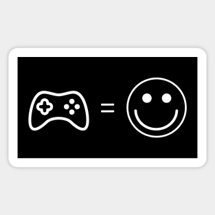 Gaming is happiness Sticker